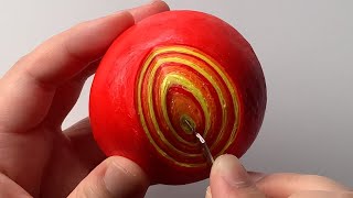 [테이프볼] 테이프볼 자르기❤️🧡💛 Satisfying Tapeball cutting ASMR