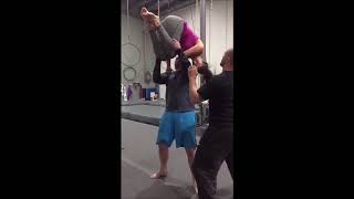 Scott & Rebecca - Behind the Scenes Acro