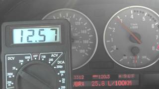 E39 fuel pump voltage with revs and throttle