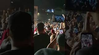 Davey Havock of AFI in the crowd at Vino Robles Amphitheater in Paso Robles CA 08/17/2017