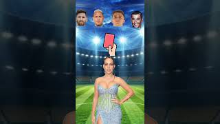 Messi🤩 vs Ronaldo🐐 vs Ronaldinho🔥 vs Neymar Jr ⚽ -Georgina Asks