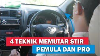 4 Teknik Memutar Setir Mulai Versi Pemula Hingga Kelas Pro | Sesuaikan dengan Kondisi Belokan