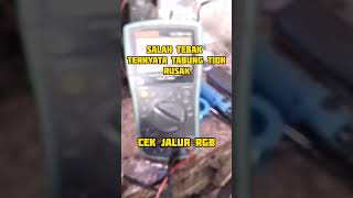 solusi tv tabung gambar berbeda #tv #tvtabung #tvrusakwarna #elektronik