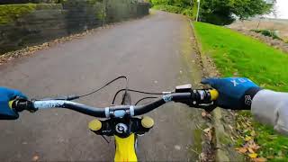 Urban freeride through Stocksbridge on the Scott gambler dh. Quick ride out testing the new GoPro.