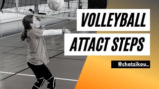 Volleyball attack steps (Academy)