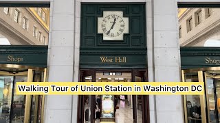 [4K] Walking Tour - Union Station in Washington, D.C.