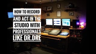 How to Record with Professional Artist for the first time