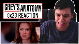 Grey's Anatomy 8x23 - REACTION