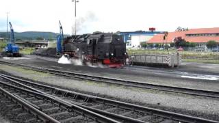 Harzer Schmalspur Bahnen (HSB) at Wernigerode Station, Germany, 15th July 2011