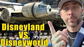 Star Wars Galaxy's Edge Disneyland VS Disney World