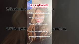 HABITS 2024