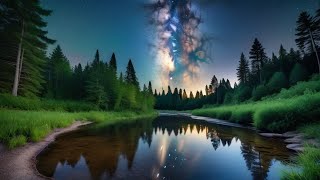 Celestial Harmony: Starry Night Meditation Music for Deep Sleep