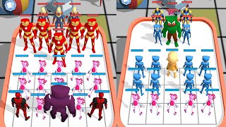 Poppy Playtime Chapter 5 Vs Superhero  Monster Battle, Merge Master Monster Game