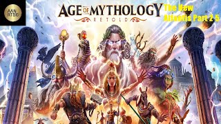 🔴Age of Mythology Retold Campaign The New Atlantis Part 2 5--12 + Mythical Battle Ending