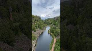 Longest suspension bridge in Canada 🇨🇦 #Longest_Suspension_Bridge