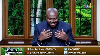 DAILY FOUNTAIN DEVOTIONAL OF OCTOBER 19, 2024 - THE REVD. CANON CHINOMNSO ANOZIE