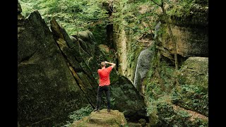 Sunrise Adventure At Nelson Ledges State Park