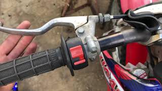 What to do when your dirt bike has free play on the clutch lever