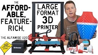 An Affordable, Large Format 3D Printer - The Alfawise U20