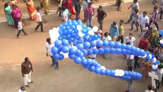 Bible mission 80th convention opening balloon Hasting