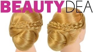 Raccolto Capelli con treccia | Beautydea