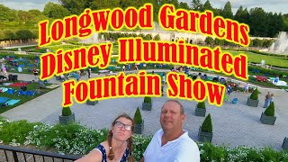 Longwood Gardens Disney Illuminated Fountain Show Road Trip The Tom & Haley Show S1:E10 Road Trip