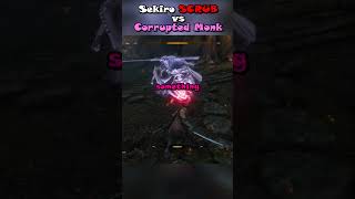 Sekiro SCRUB vs Corrupted Monk #gaming #sekiro #soulslike #shorts