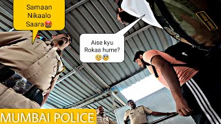 Mumbai Police Ne Kyu Roka ?😥Delhi To Mumbai Train Journey | Garib Rath | Ep:1