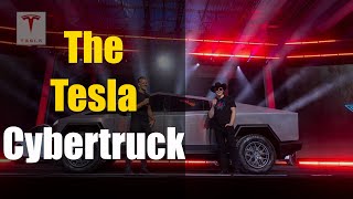 New Tesla Cybertruck With New Front End and Monstrous Wiper