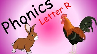 Kids vocabulary - words starting with letter R - Alphabet song | Learn phonics for kids