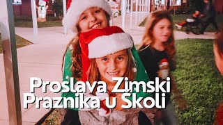 Božićna dekoracija Kuća 🎄 Florida + Proslava Zimski  Praznika u Školi