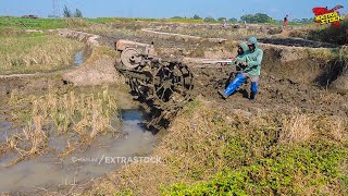 Traktor G3000 Zeva Mengolah Banyak Lahan Petak Kecil