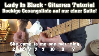 LADY IN BLACK TUTORIAL GESANGSLINIE