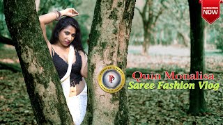 QUIN MONALISA || WHITE SAREE EXPRESSION VLOG || SAREE VIDEO || PP ENTERTAINMENT || 2024 ||