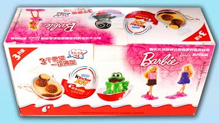 ASMR No Talking 3 Kinder Joy Surprises from  China 2013