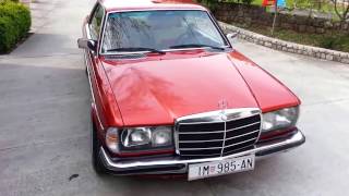 Mercedes W123 coupe V8