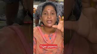 Tiger prawns ఇక్కడ కచ్చితంగా తినాల్సిందే #shorts #food #streetfood #trending #prawns #hyderabadfood