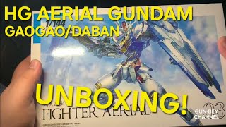 UNBOXING: HG 1/144 AERIAL FIGHTER DABAN/TTHONGLI