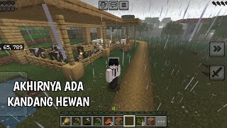 Akhirnya kita bisa bikin ternak hewan di minecraft survival || minecraft Indonesia