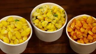 3 Masala Sweet Corn Recipes||