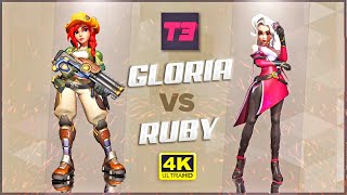 T3 ARENA - GLORIA VS RUBY II Best Fight Ever In 4K Ultra HD 60 FPS