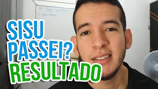 RESULTADO DO SISU! Deu ruim? Deu bom?! Vamos ver!