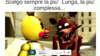 Tiziano Ferro- potremmo ritornare... ( toy chica x foxy)