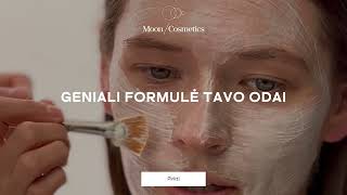 Moon/Cosmetics - geniali formulė tavo odai.