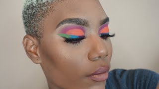 TROLLS INSPIRED MAKEUP TUTORIAL