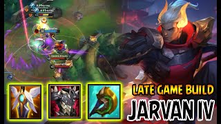 JARVAN IV LATE GAME BUILD | JARVAN WILD RIFT JUNGLE BUILD | JARVAN LEAGUE OF LEGENDS GAMEPLAY