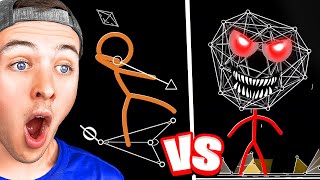 Reacting to the BRAND NEW Alan Becker Video! (ANIMATION vs GEOMETRY)