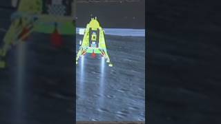 Hovering of Vikram lander above 150 meters of moon's surface of south pole