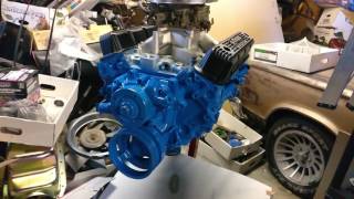 New paint on the 5.9L/360 Mopar Magnum Small Block V8!!