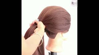 How to do creative hairstyle tutorial | step by step hairstyle tutorial #shorts #viral #hairstyle